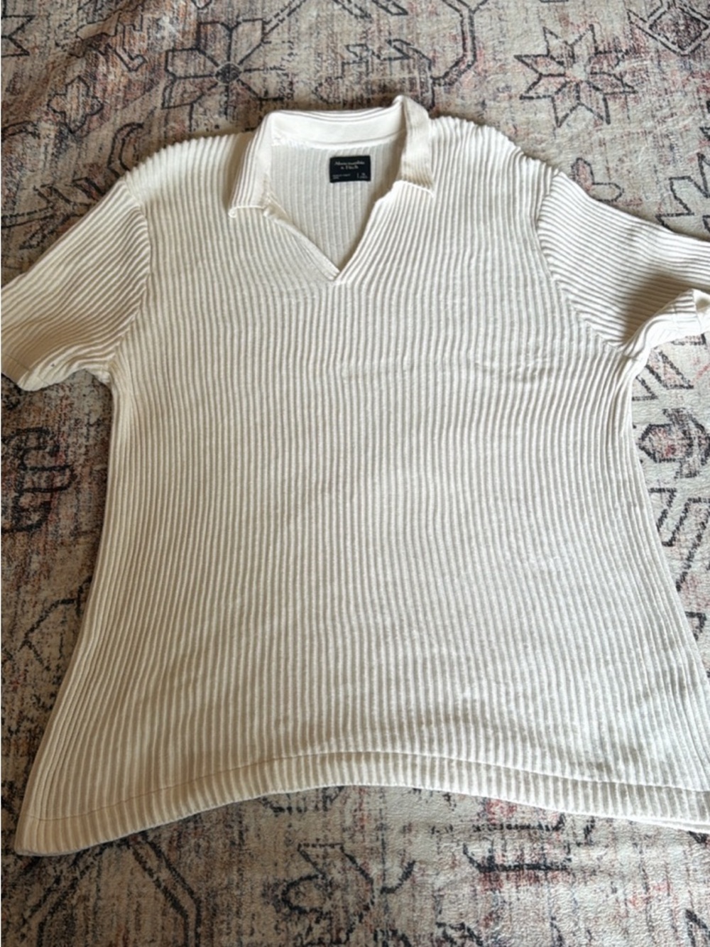 Men’s Abercrombie and Fitch Polo Sweater XL